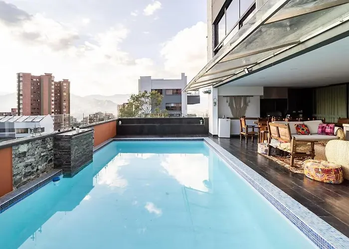 Amazing Ph In Poblado 5Bd & Heated Pool!