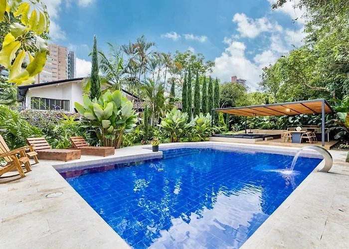 Breathtaking 6Br Private Paradise In Poblado Mde