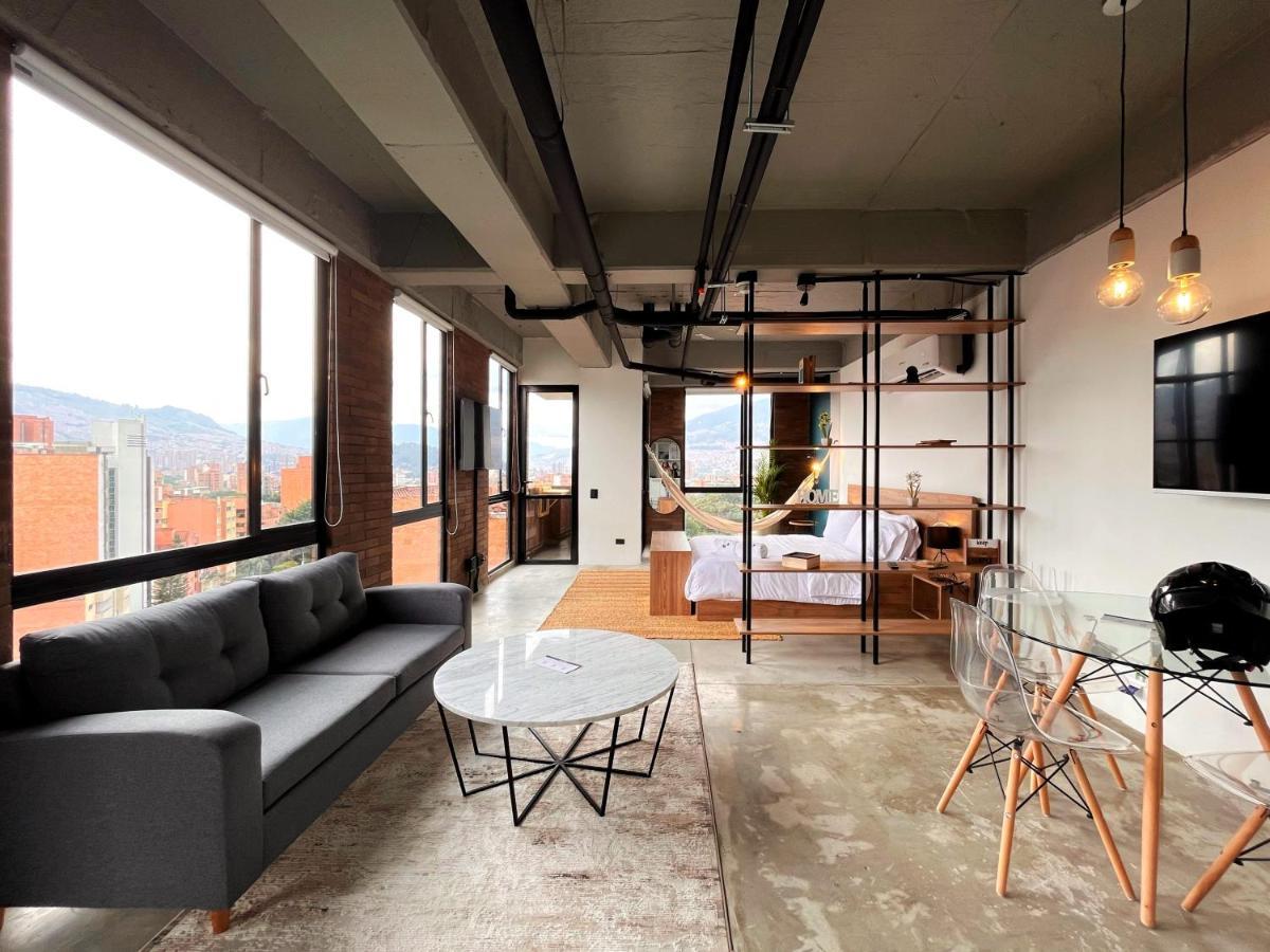 Trendy Loft With Balcony In Laureles Apartamento *