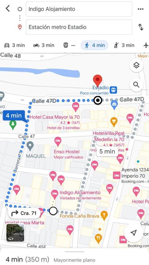 Indigo Hostal Pensión Medellín