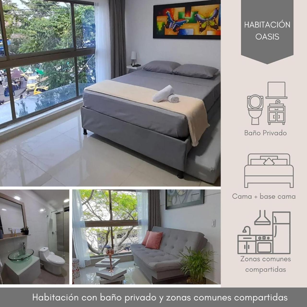 Habitacion 302 Con Bano Privado Cerca A Laureles 3* Medellín