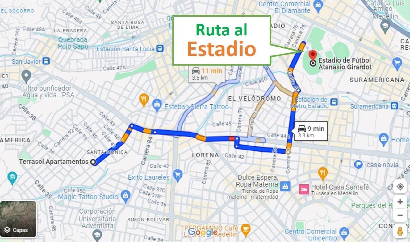 Apartamento Con Parqueadero Y Vista A La Ciudad Medellín