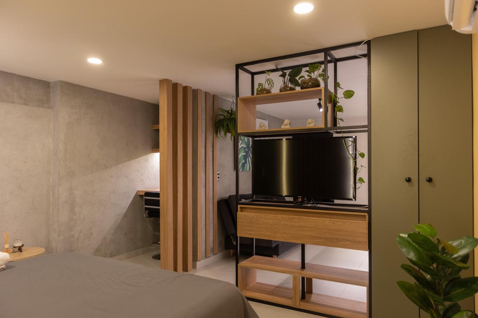 Apartment Con Aire Acondicionado Moderno