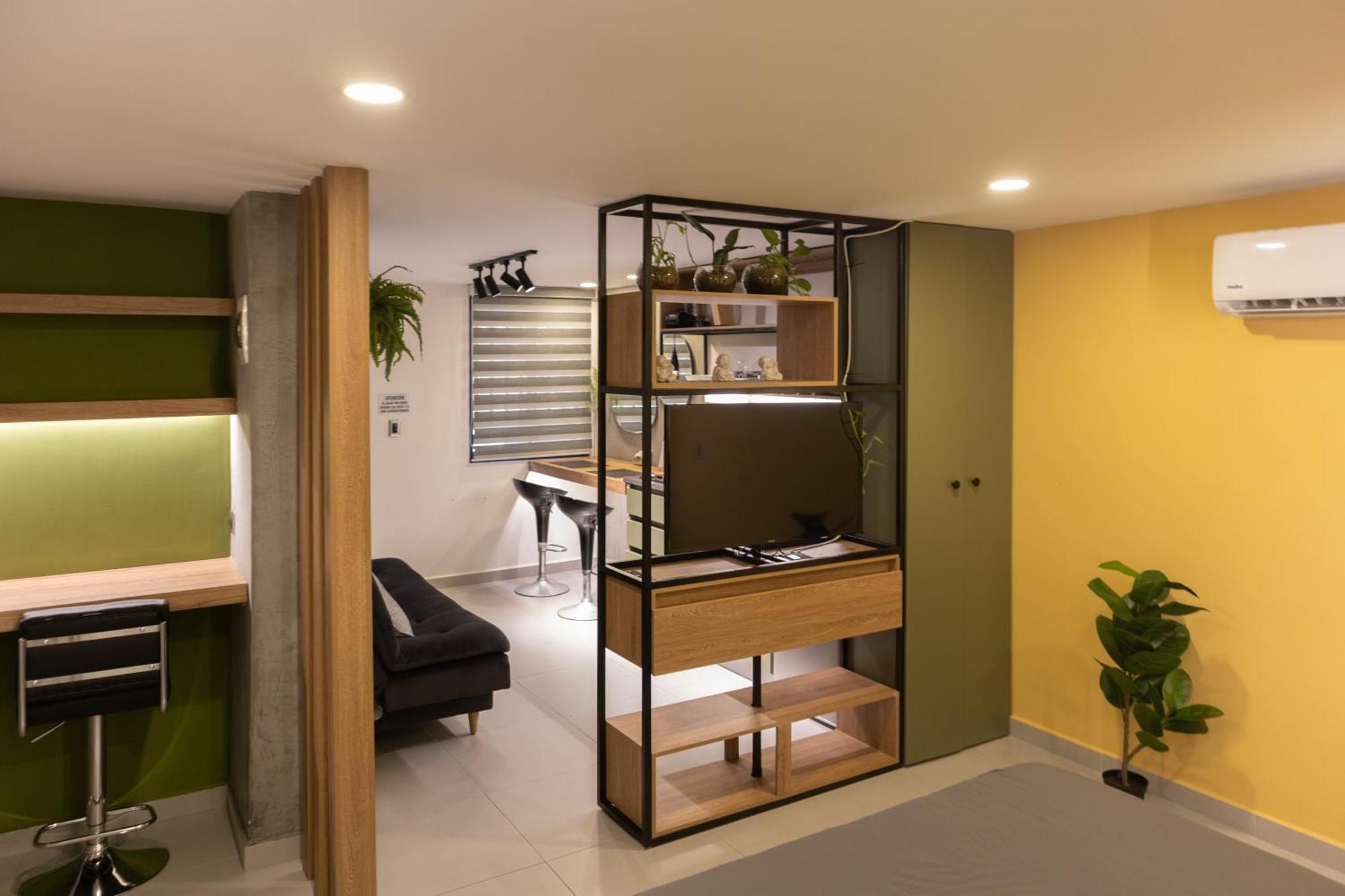 Apartment Con Aire Acondicionado Moderno Medellin