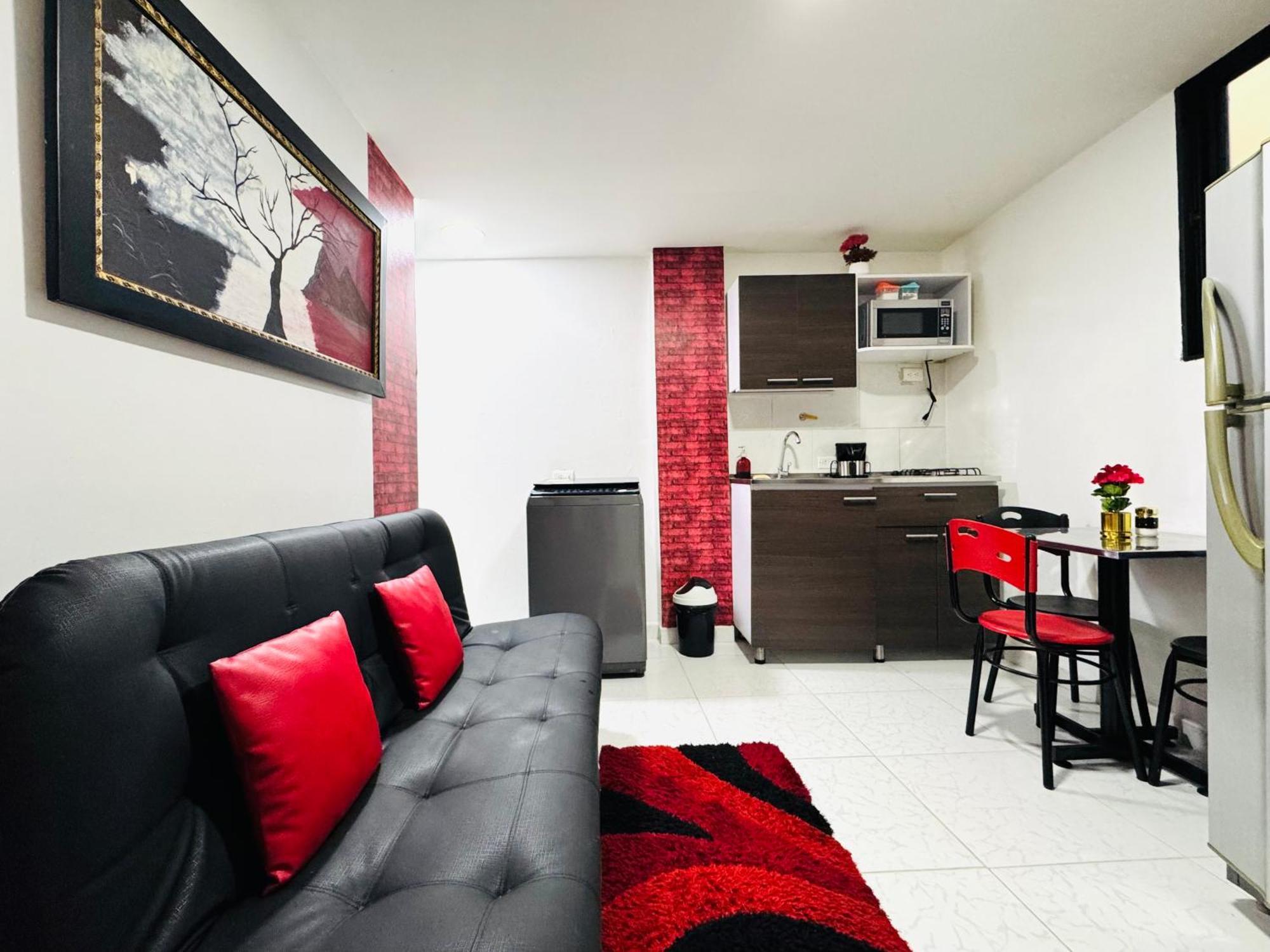 Apartamento !Increible Terraza Panoramica, Wifi 100Mb, Cocina & Lavadora! Edificio Victory Medellin