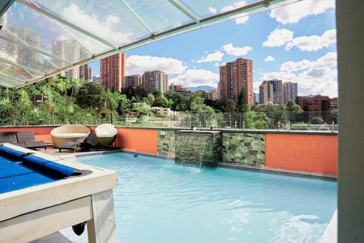 Amazing Ph In Poblado 5bd & Heated Pool! Apartamento *