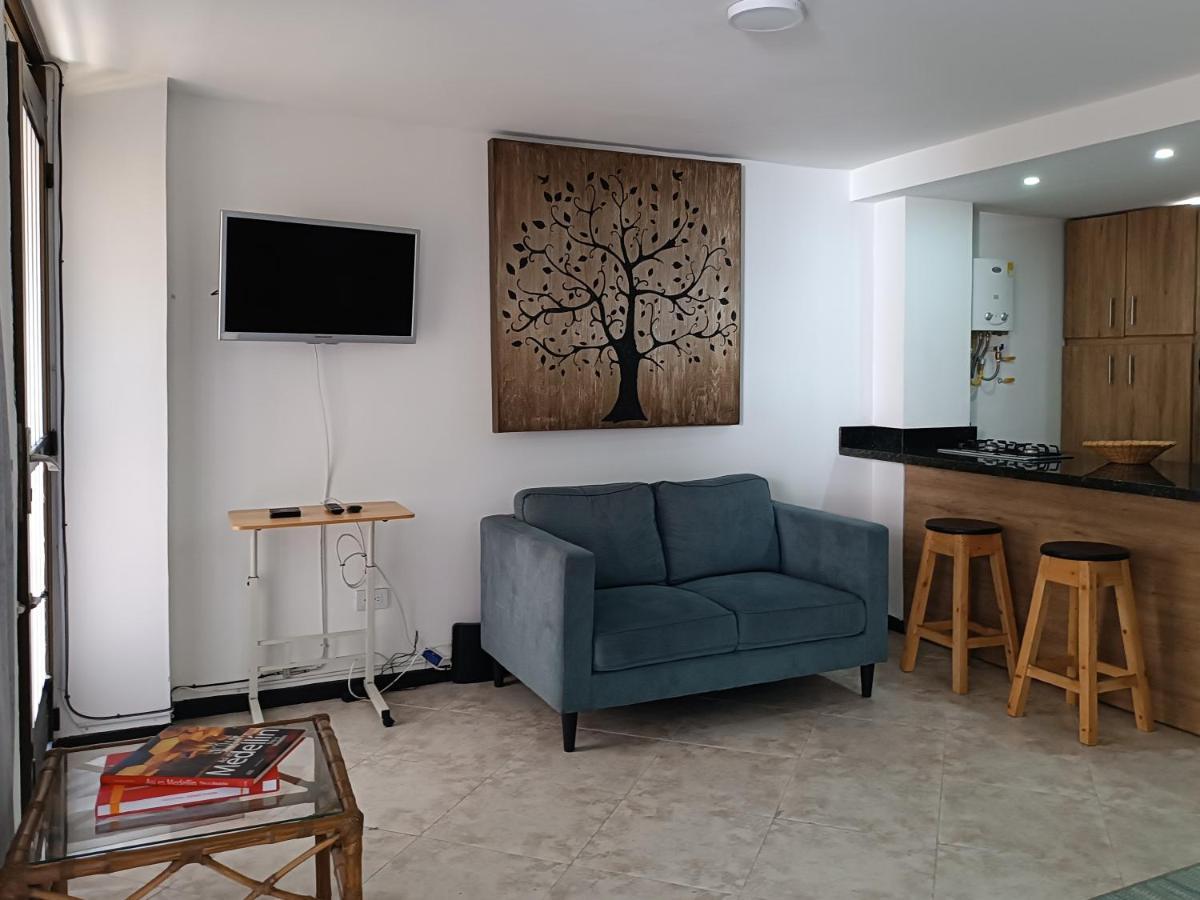 Apartamento Acogedor Apartaestudio Ubicado En Laureles Medellín