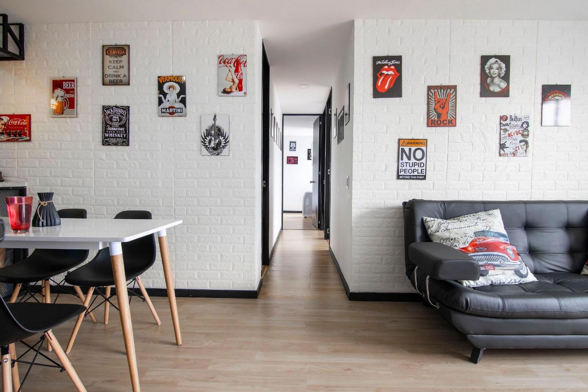 Apartamento Apto Retro Chic 7 En El De La Zona Mas Vibrante Medellín