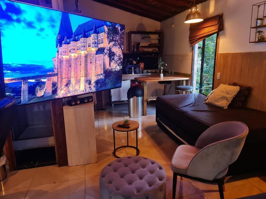 Сasa de vacaciones Eco-loft Con Terraza Cerca Del Tesoro - Poblado - Medellín