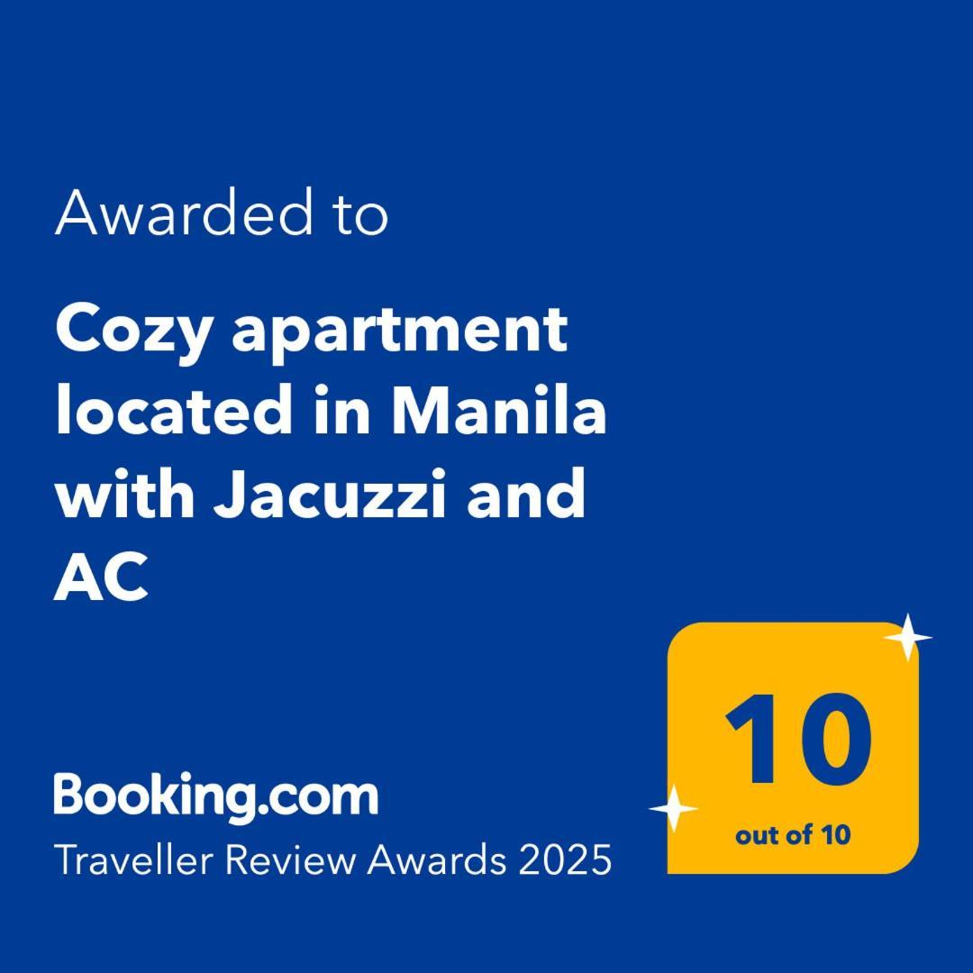 Apartamento Cozy Located In Manila With Jacuzzi And Ac *