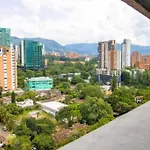 Modern studio, Poblado, coworking, A/C, Gym 1411
