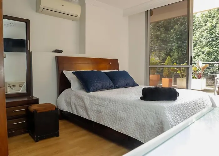 Apto De Lujo Con Terraza Zona Barbecue Y Piscina