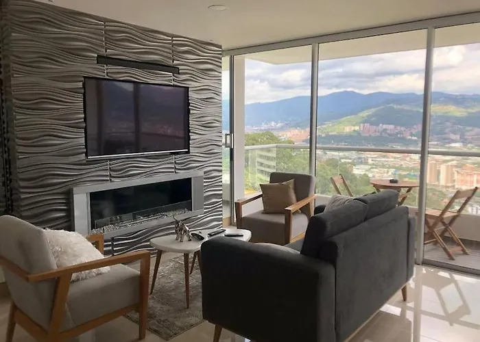 Apartamento Con Vista A Medellin
