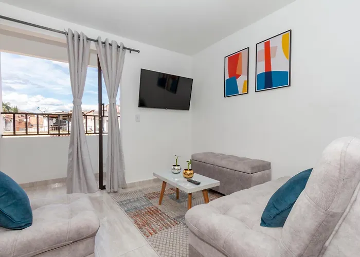 Apartamento 5 Estrellas Cerca De Parque Acuatico Juan Pablo Ll En Medellin