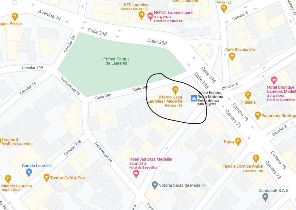 Apartamento Prime Laureles Location With Air Conditioning Medellín