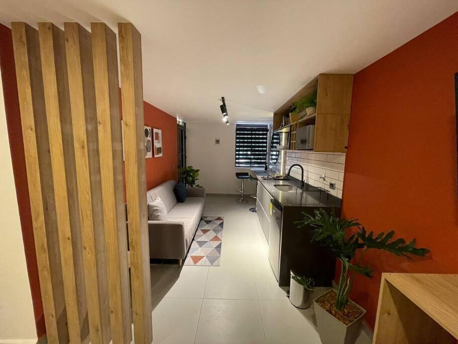 Agradable Y Moderno Aparta Estudio Con Aire Acondicionado * Medellín