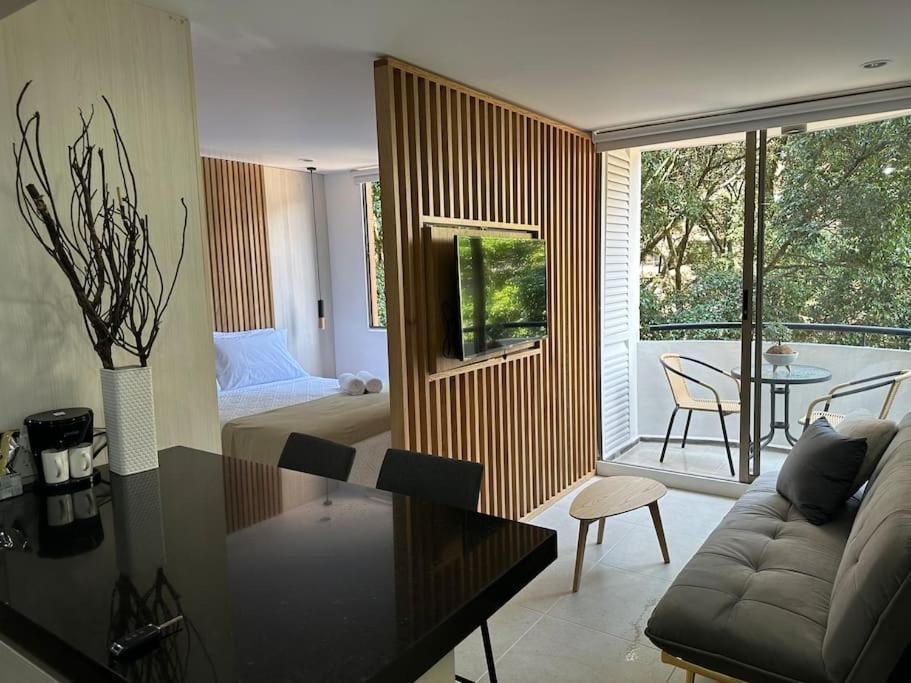 Apartamento Exclusivo Loft En El Poblado-rodeado De Naturaleza 501 *