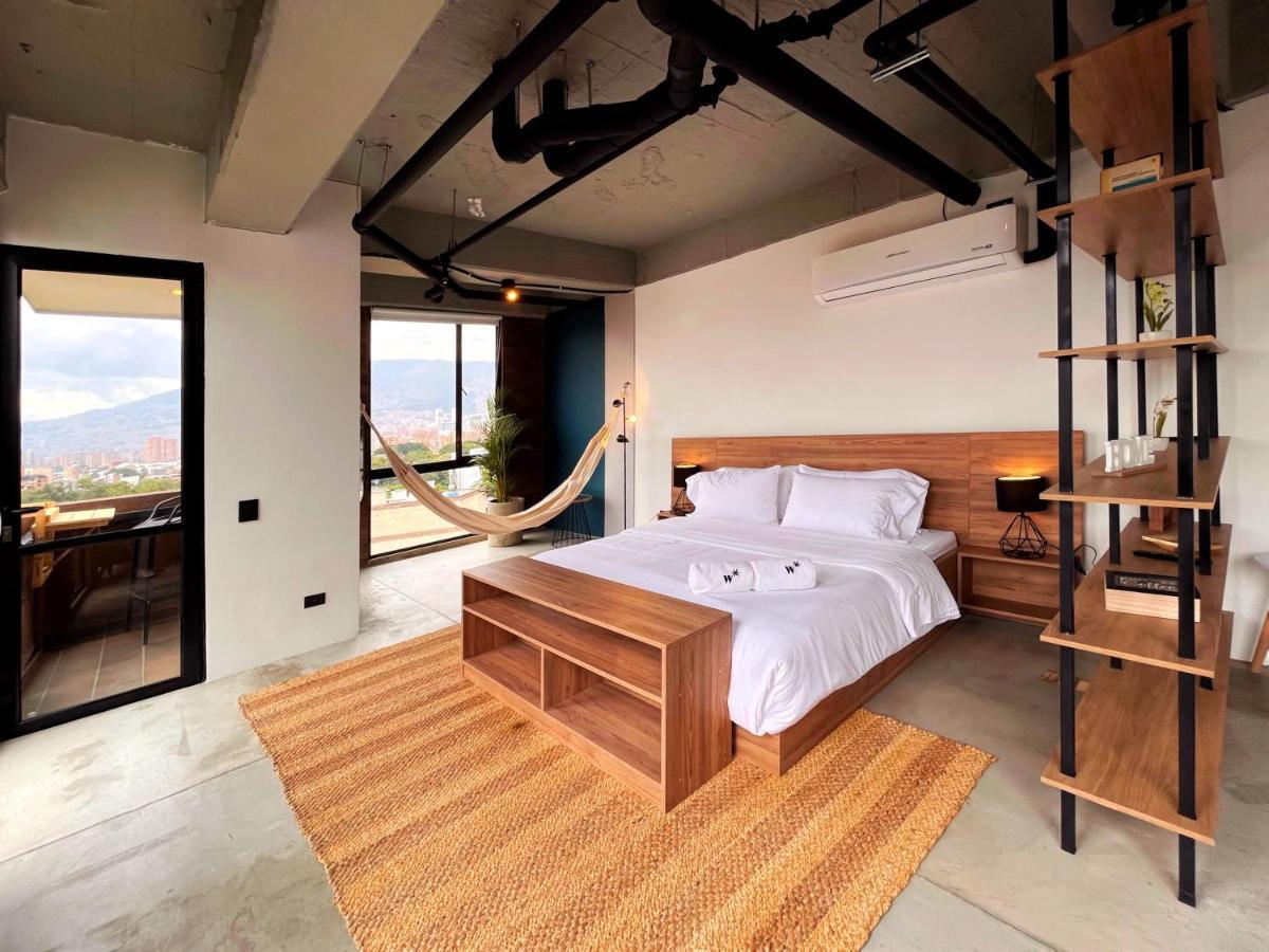 Trendy Loft With Balcony In Laureles Apartamento Medellín