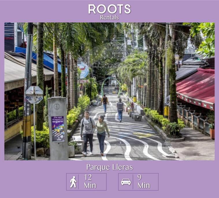Apartamento Aparta Estudio Cerca Al Parque Lleras M202 By Roots Medellín