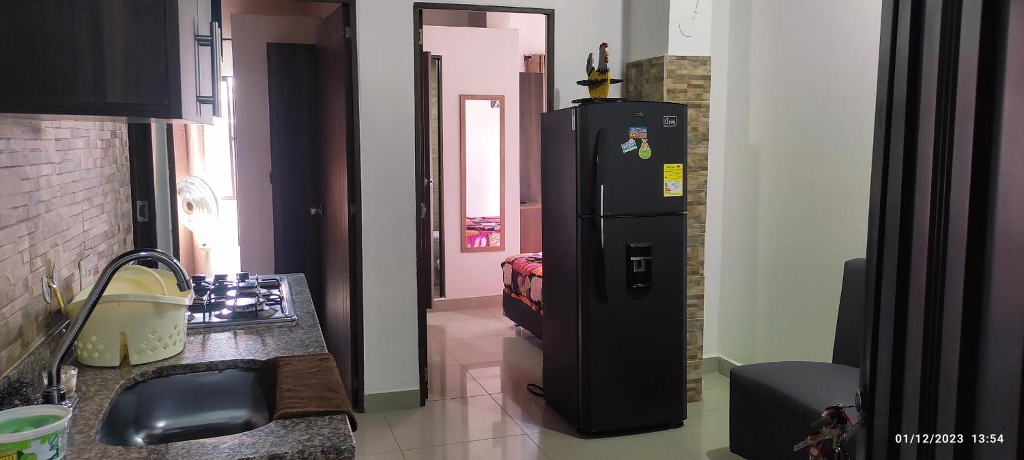 Apartamento S301 Con Balcon Estadio Y Metro *