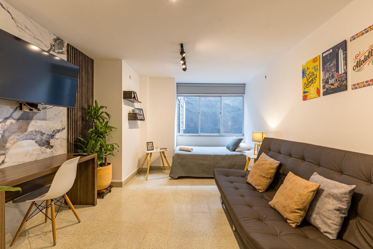 Espectacular Apartamento, Parque El Poblado. Medellín