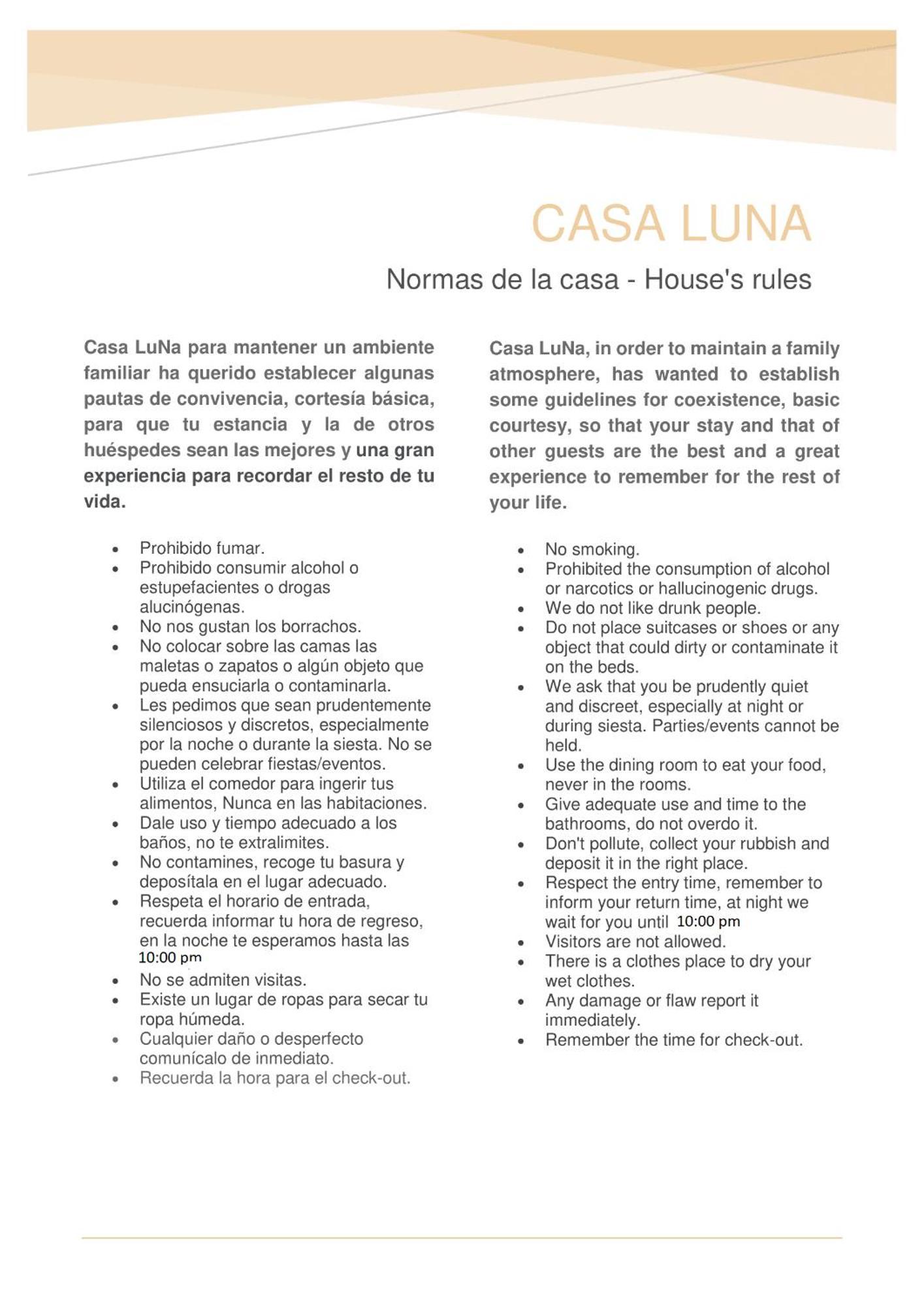 Casa Luna -estratégica Ubicación- Pensión