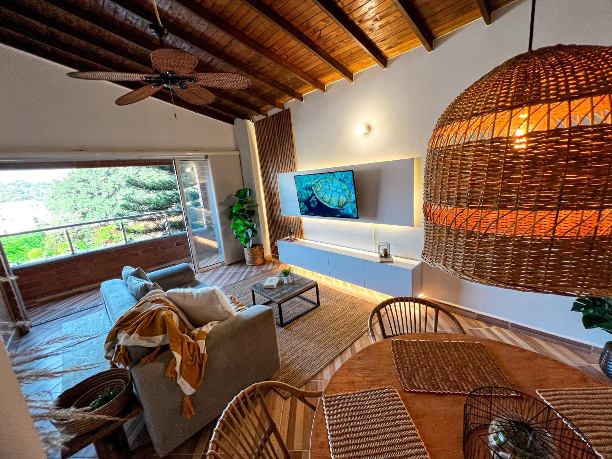 Apartamento Estilo Bali Acogedor Iluminado-502-rome