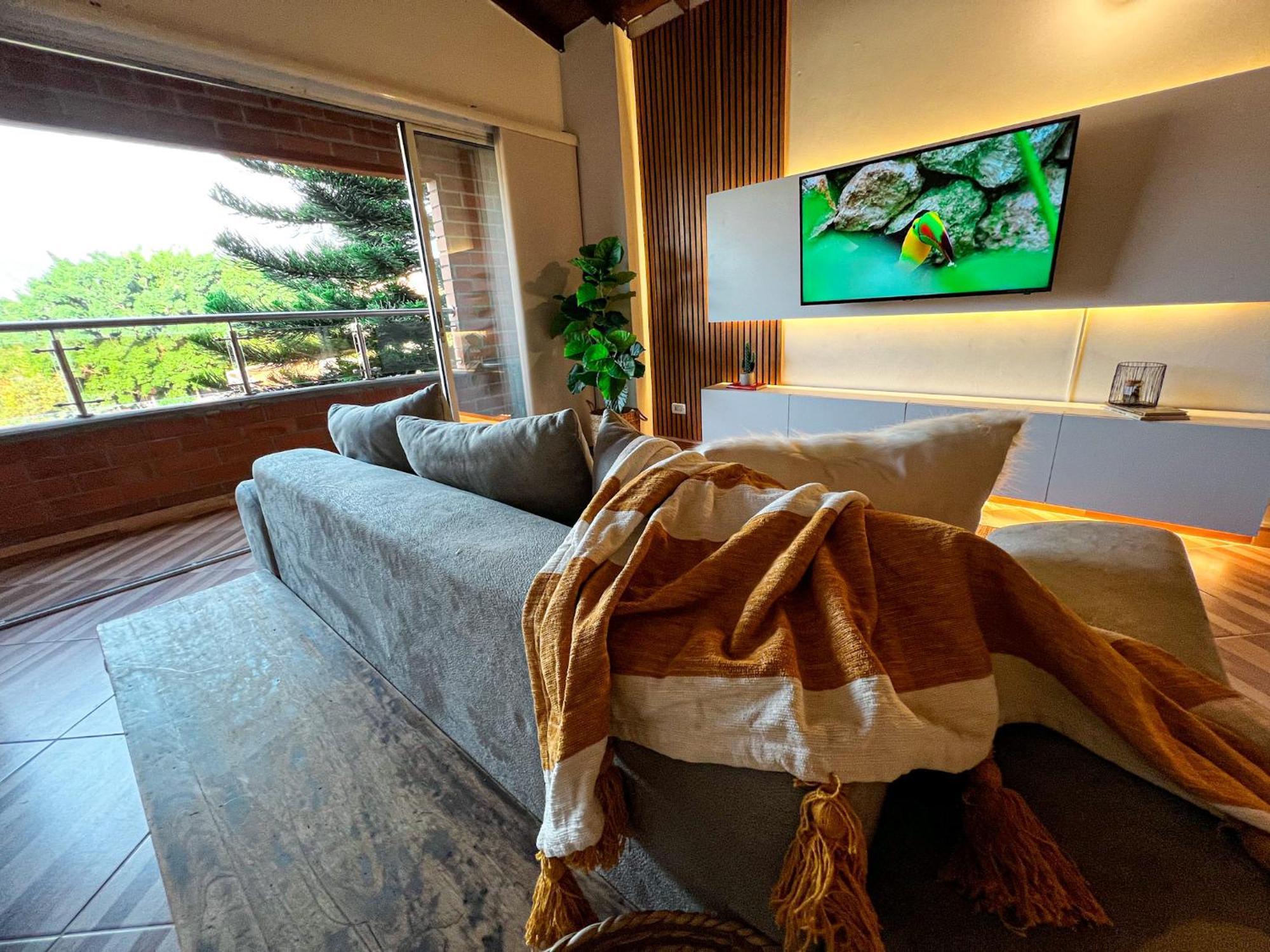 Apartamento Estilo Bali Acogedor Iluminado-502-rome Medellín