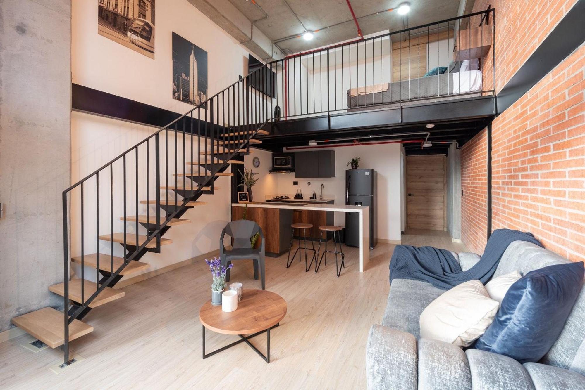 Loft Exclusivo En La Candelaria Apartamento Medellín