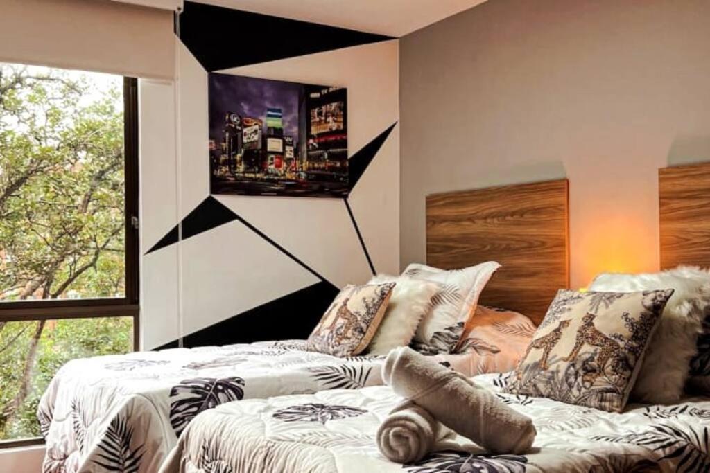 Modern 4bedroom With Private Terrace 500mb Internet Apartamento