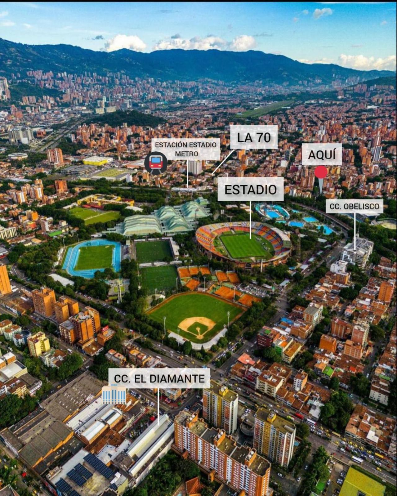 Apartamento Moderno Apto Laureles Estadio Medellín