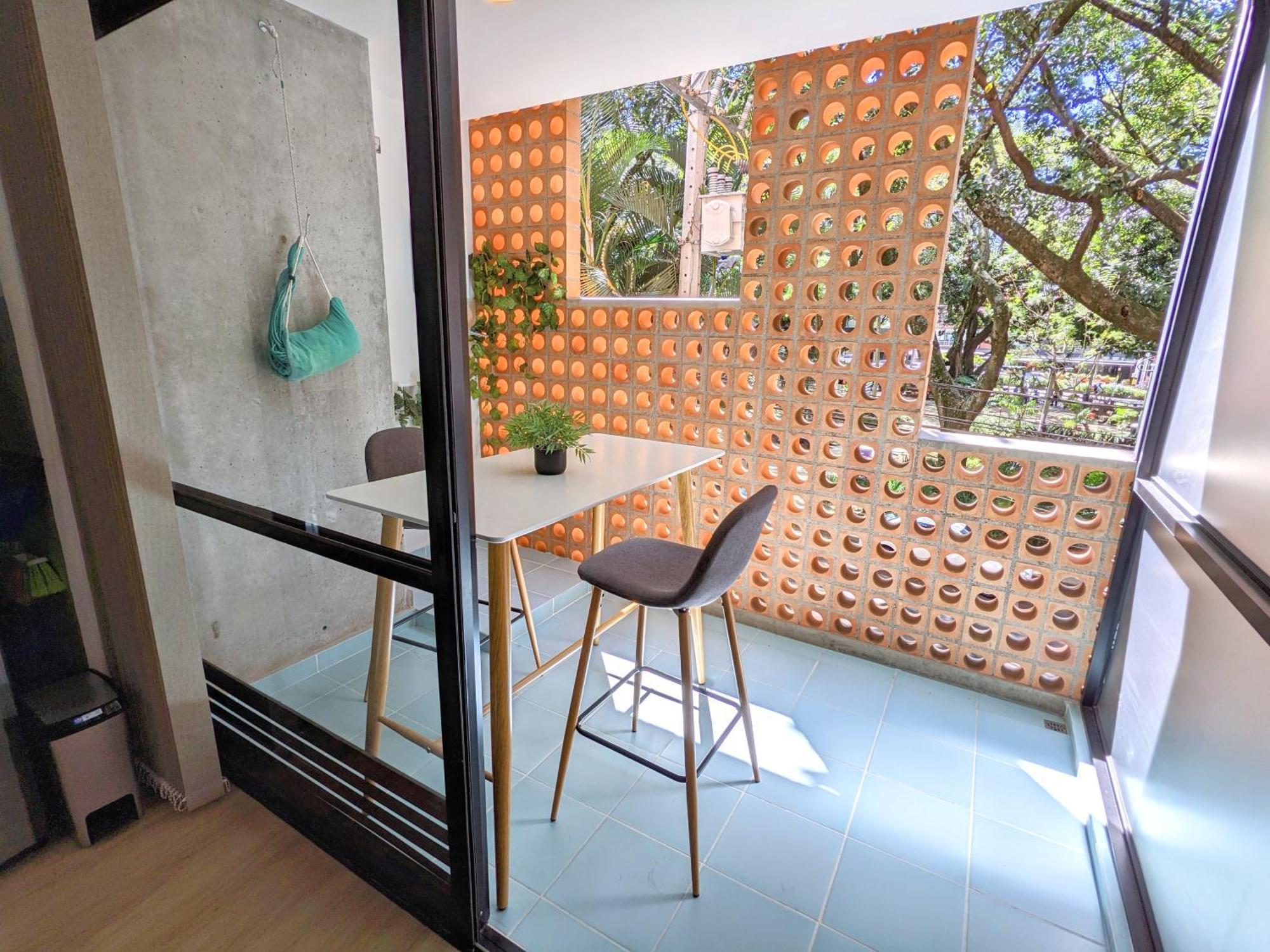 Modern Loft Private Patio Medellin