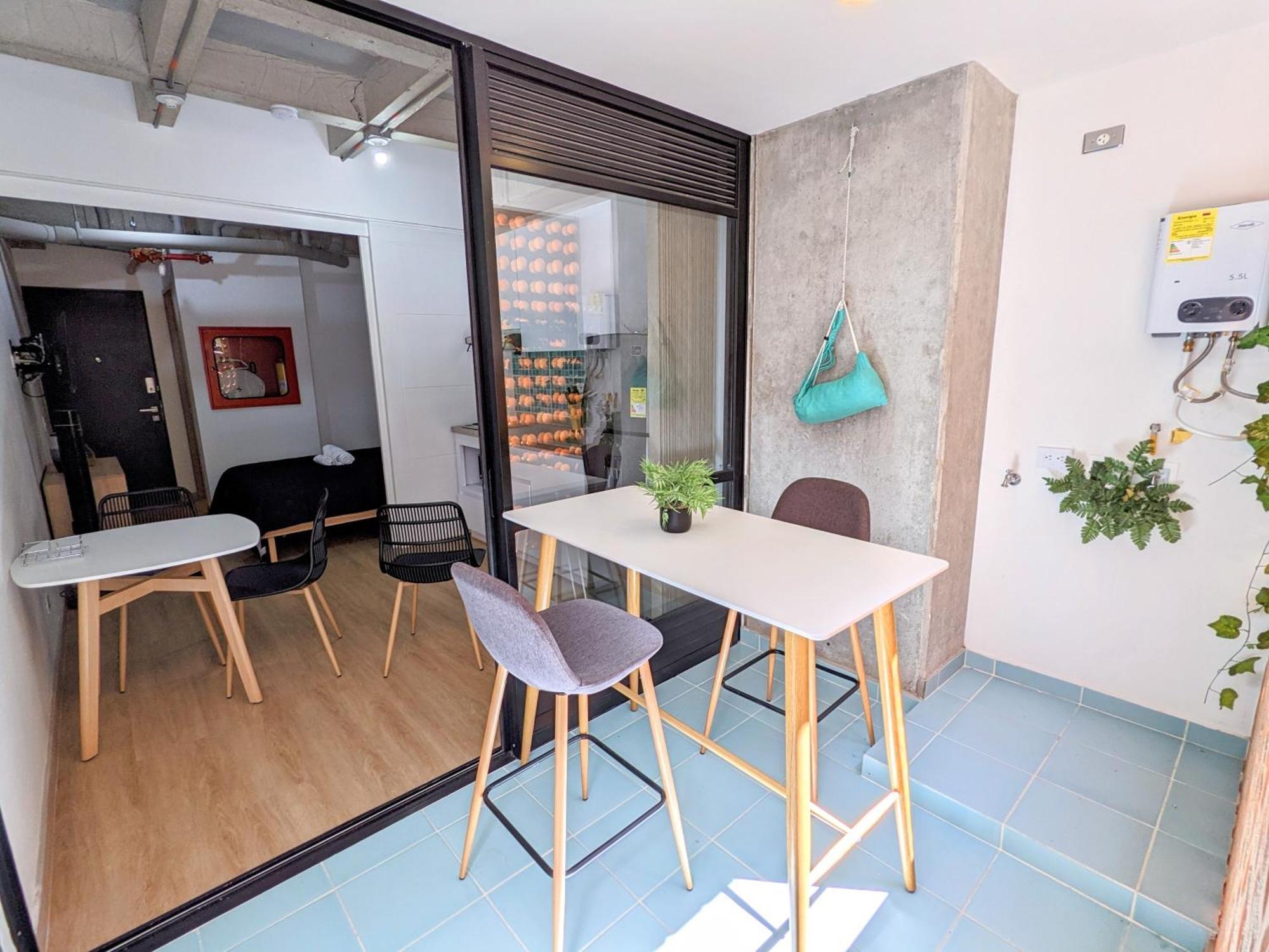 Modern Loft Private Patio * Medellin