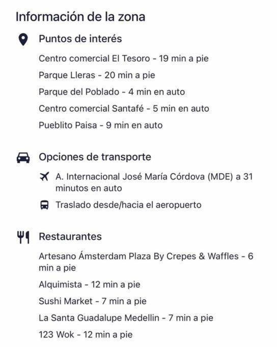 Apartamento Urban Luxurious In The Poblado