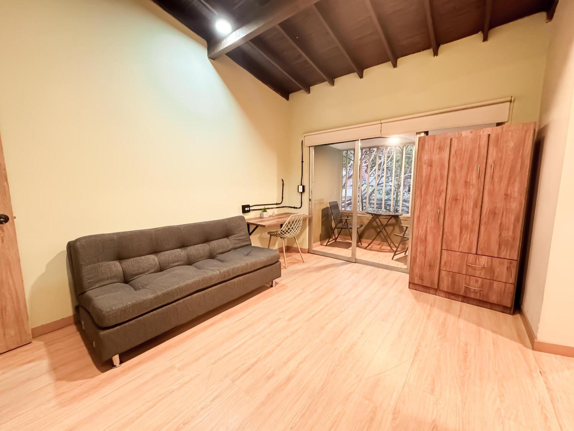 Nid202 Arrendamiento Nuevo Con Balcon By Roots Apartamento