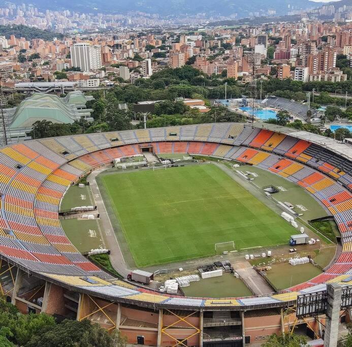Apartamento Relajante Apartamento Central A 15 Min Del Estadio Medellín