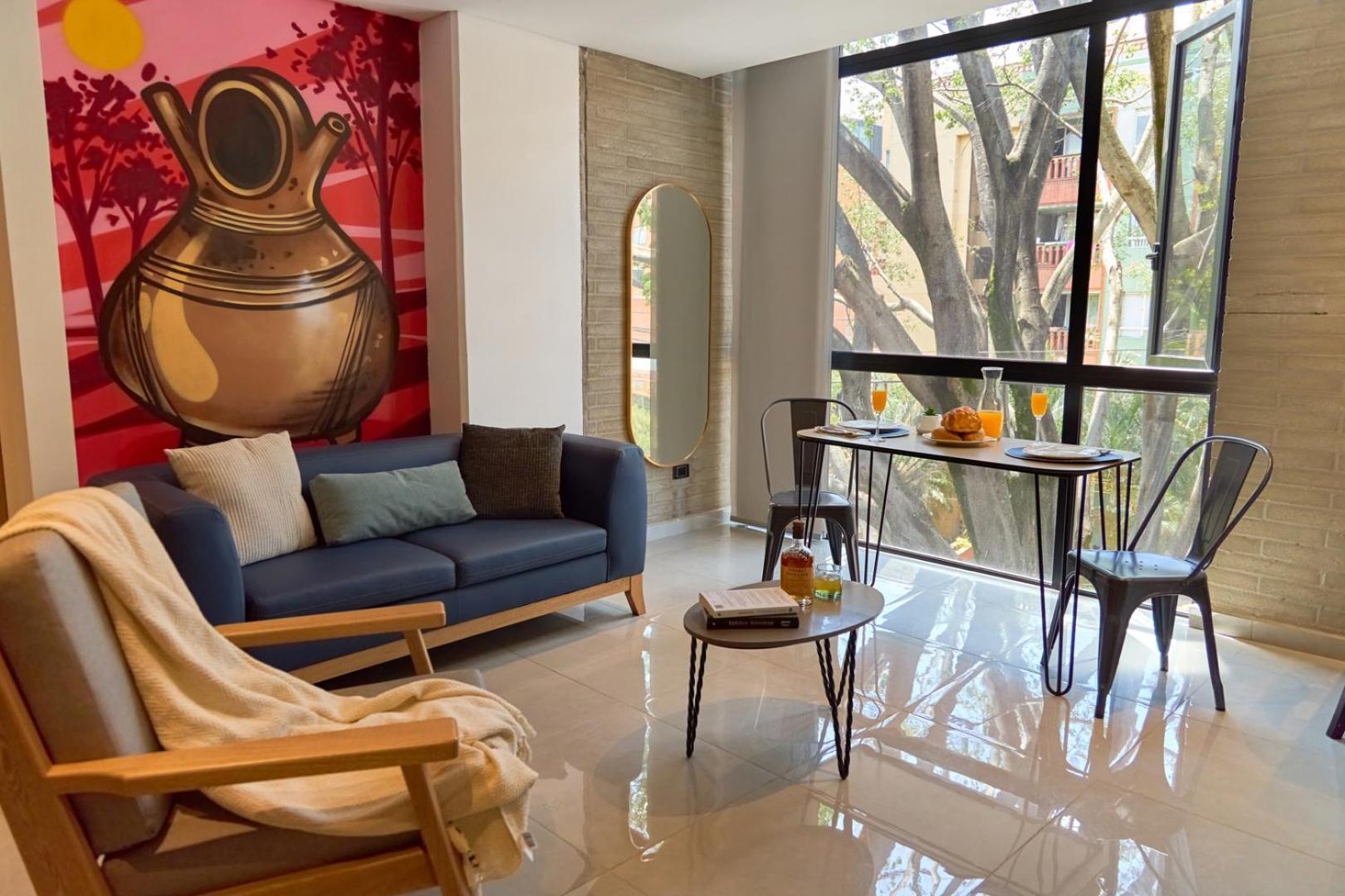 Apartamento Rosa Negras Cozy Stadio Haven Medellín