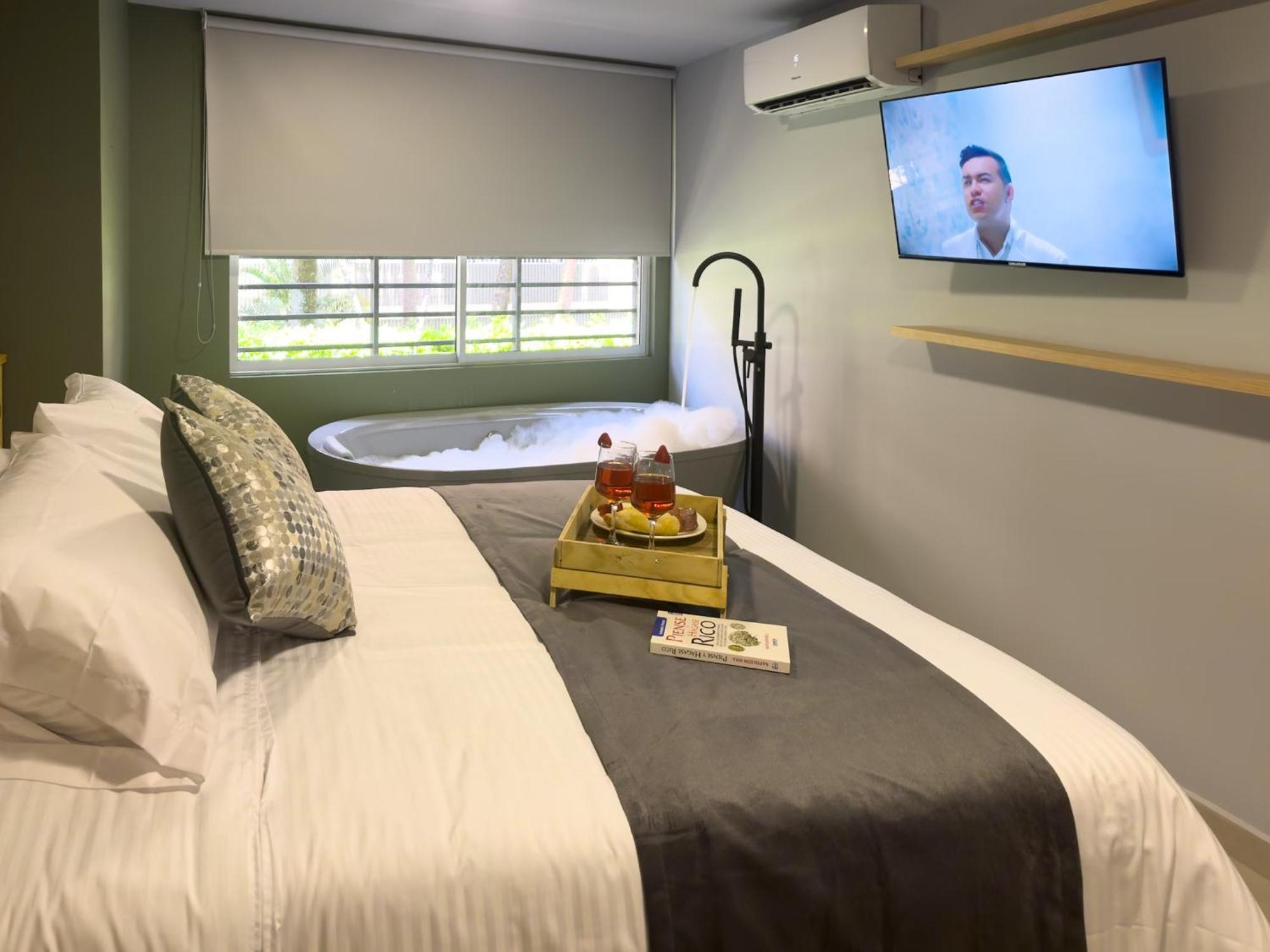 Apartamento Elegante Loft En Con Banera Y Aire 1-01 Medellín