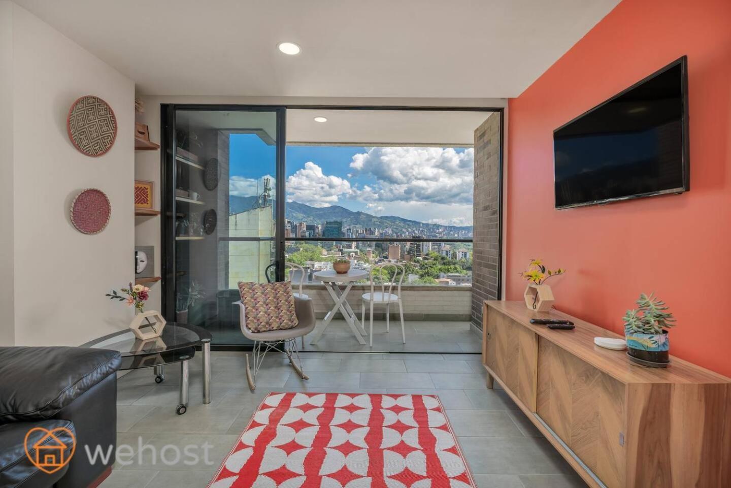 Apartamento Lovely 2 Bedrooms In Poblado View