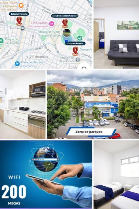 2 Bedroom Barrio Estadio, Cerca Al Metro, Parqueadero 303 Medellín