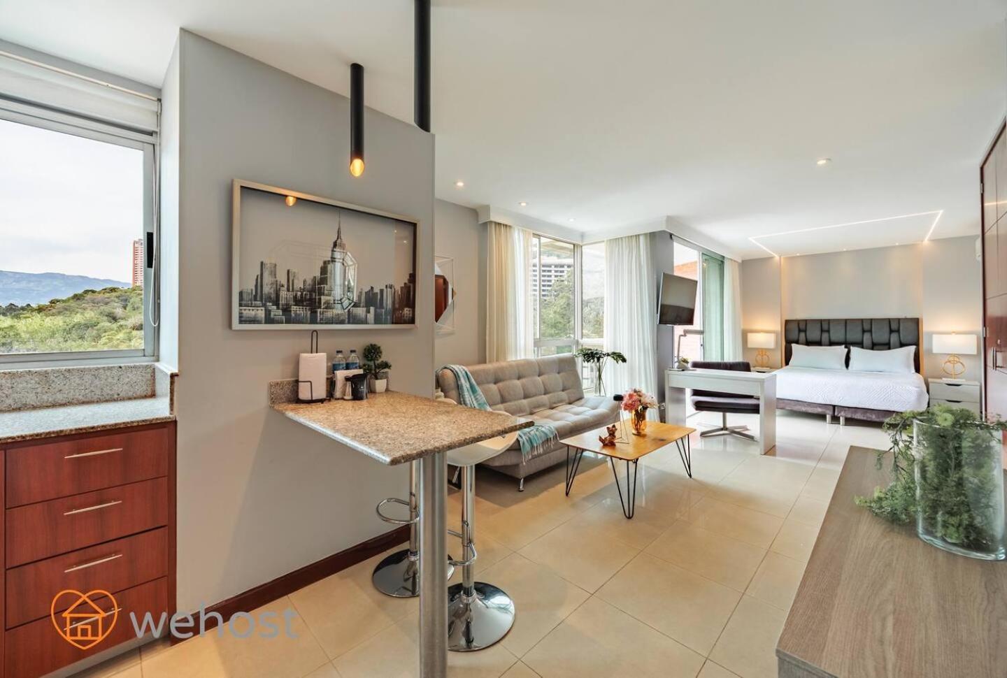 High Floor 1 Bedroom With Pool Gym Provenza 1103 Medellín