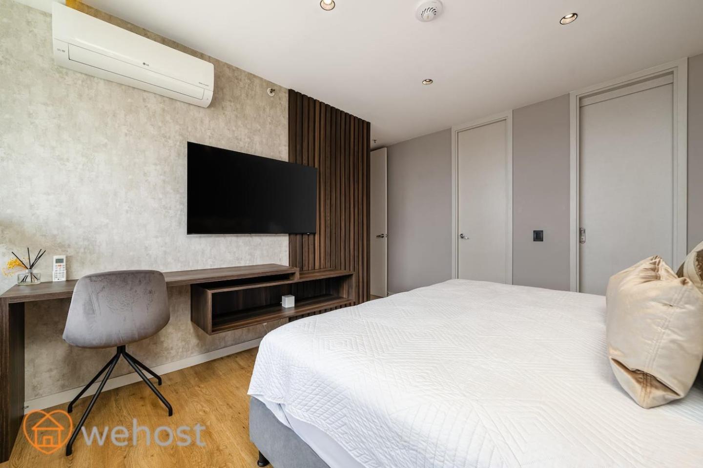 25th Floor Luxury 2 Bedrooms Ac Pool & Gym 2503 Apartamento *