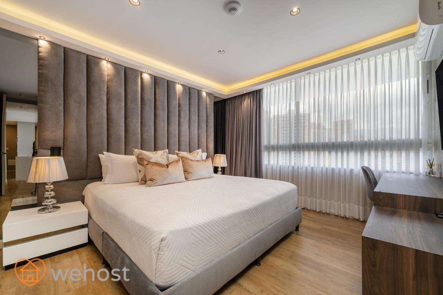 25th Floor Luxury 2 Bedrooms Ac Pool & Gym 2503 Apartamento *