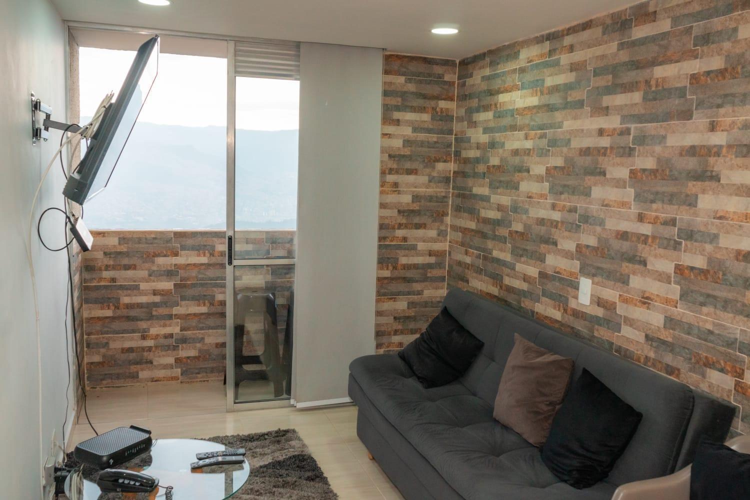 Apartamento 1 Encantador Con Vista Inolvidable Medellín