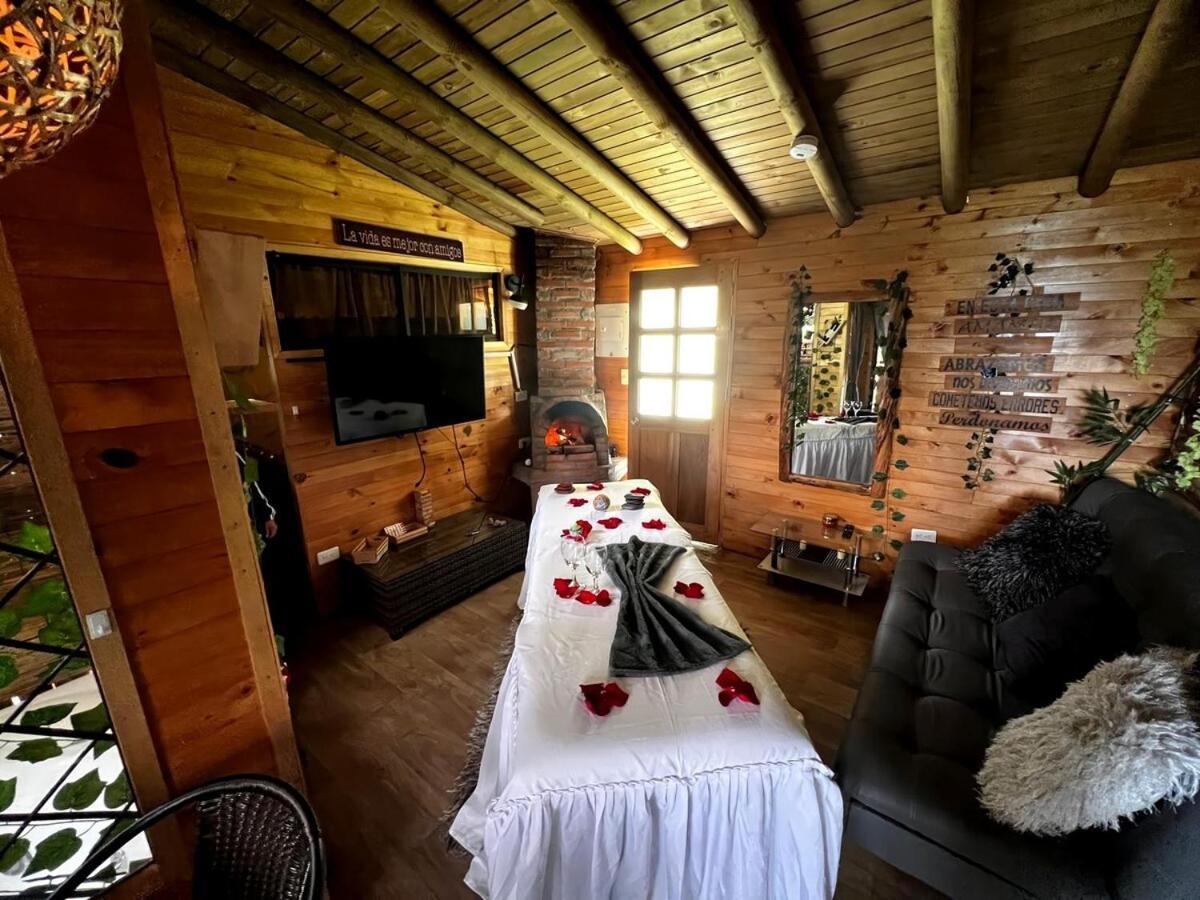 Chalet Con Jacuzzi, Masaje En Sitio Opcional Y Chimenea Romantica-santa Elena