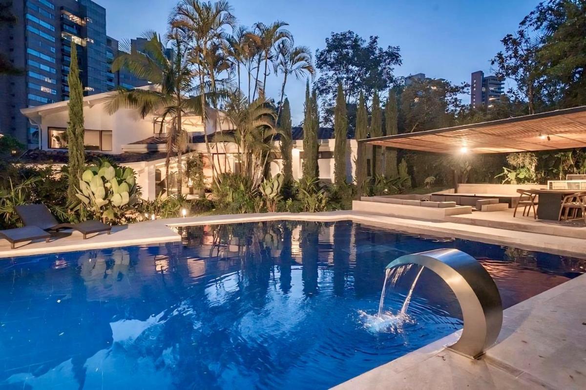 Breathtaking 6br Private Paradise In Poblado Mde Villa