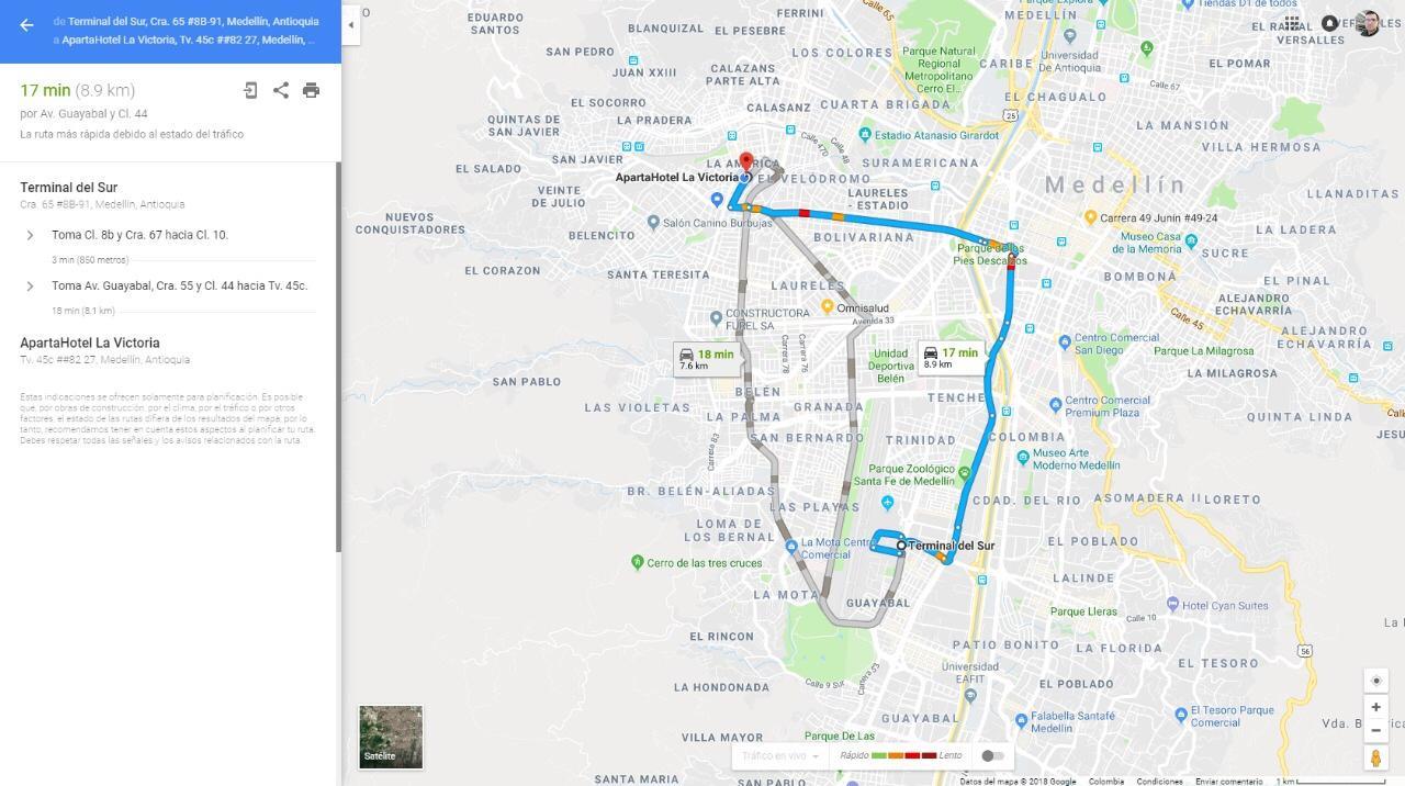 Apartaestudio La Floresta * Medellín