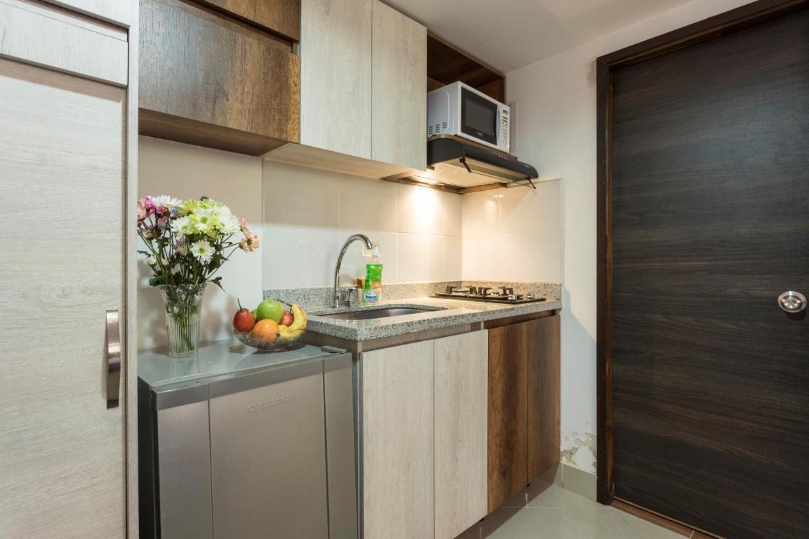 Apartamento Apartastudio Calasanz- Cerca Estación Metro Floresta Medellín