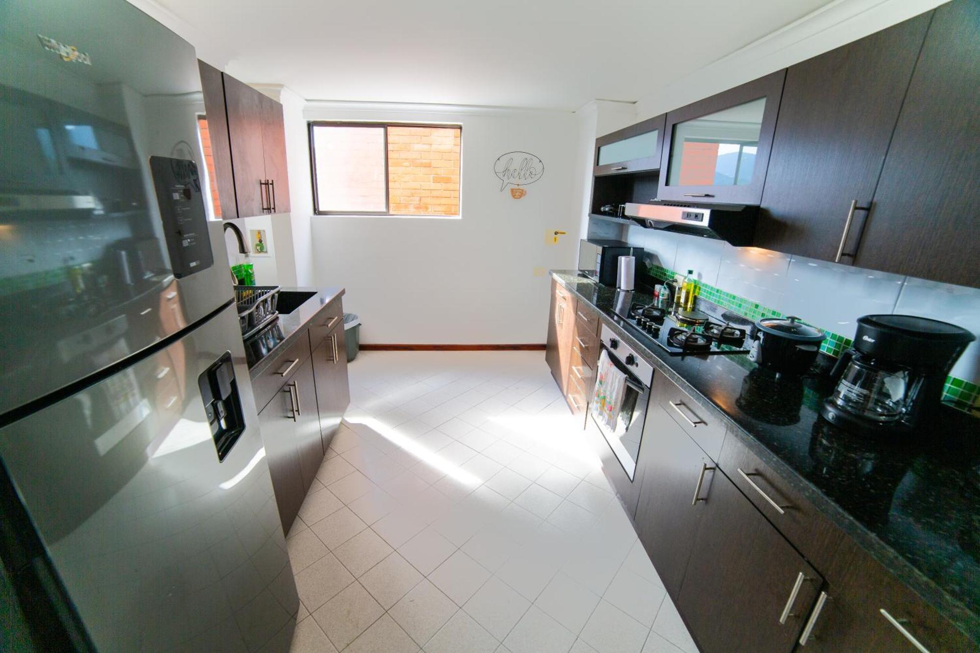 Apartamento Floor W/balcony In El Poblado *