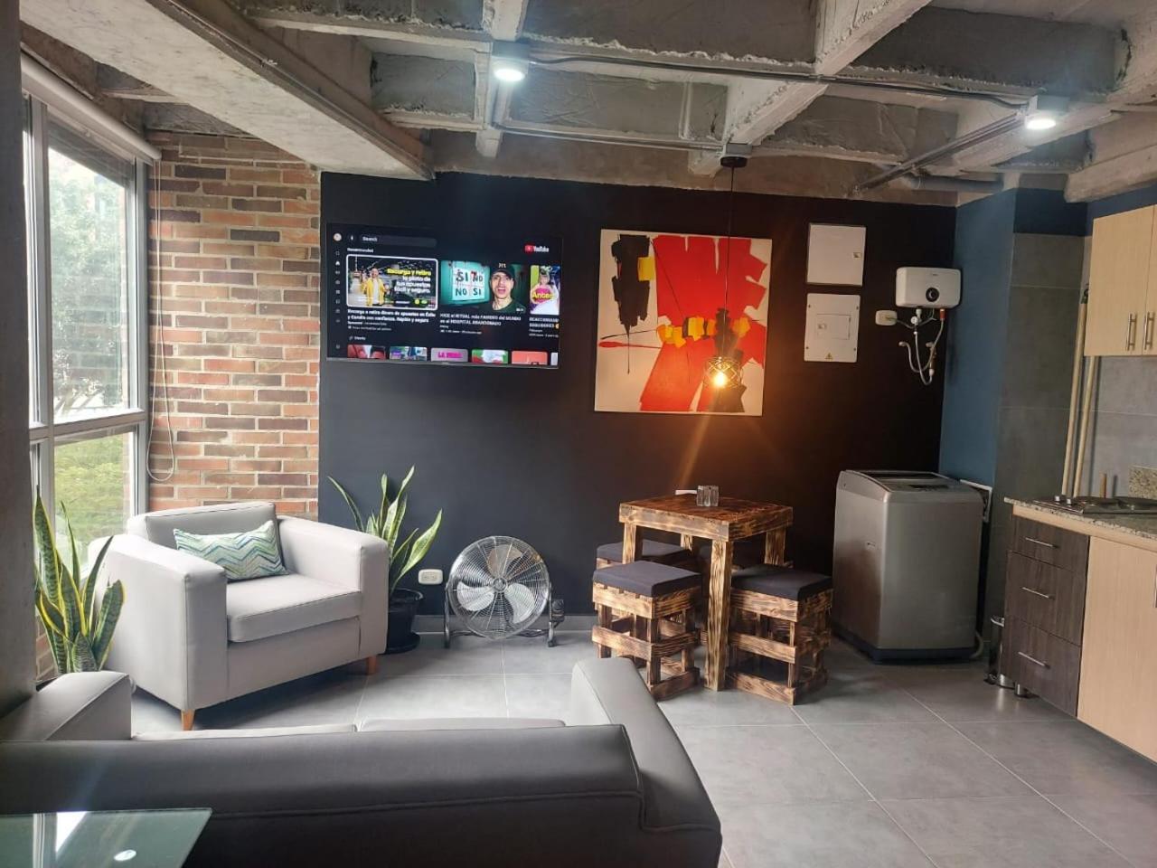 Stylish Laureles Loft In Apartamento Medellín
